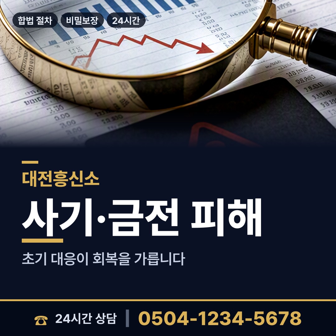 대전 둔산2동 신용조사 상담 안내